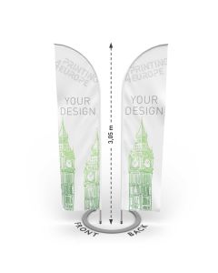 Flying Banner beidseitig drucken lassen - Printing4Europe