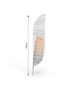 Beachflag drucken lassen mit Wunschmotiv - Printing4Europe