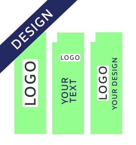 Projet Graphique pour Drapeau Publicitaire Aluminium Quadratic