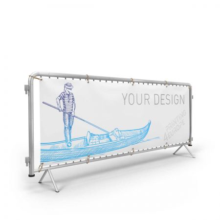 Banner PVC für Absperrgitter - Printing4Europe