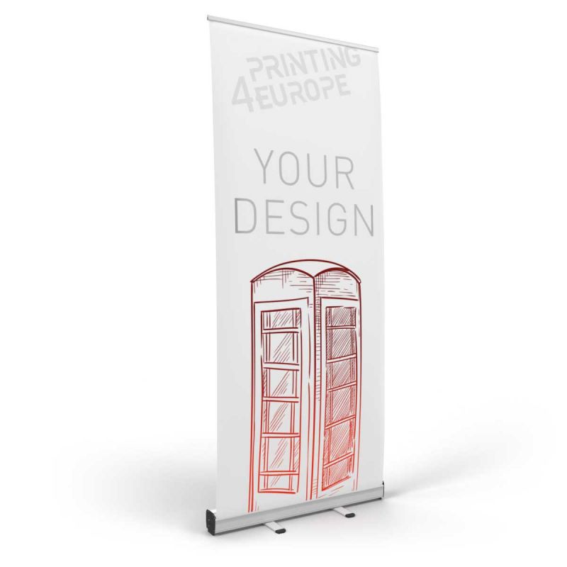 Roller Banner Exhibition Rollup Banner /100cm x 200cm Pop Up Display stand 